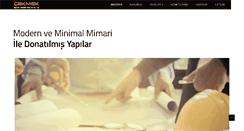 Desktop Screenshot of cakmakinsaat.org